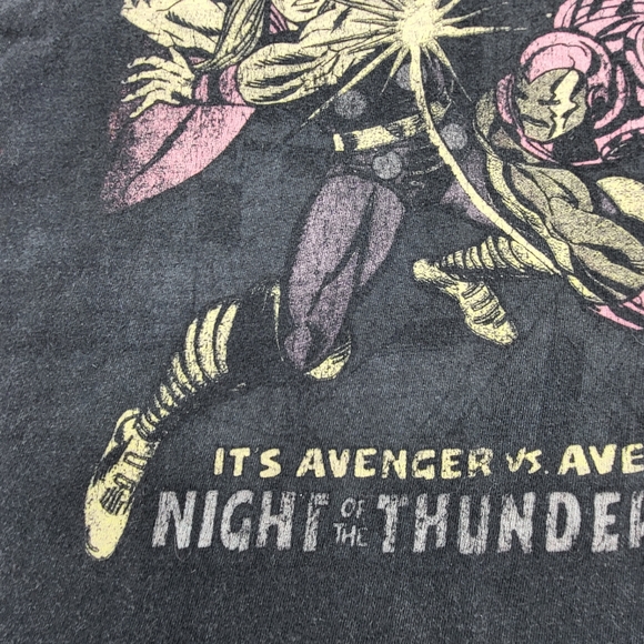 2/$20 Jack of all trades Iron Man black graffic short-sleeved Tshirt Size S - Picture 5 of 8